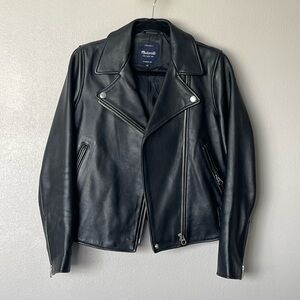 Madewell Leather Motorcycle Jacket